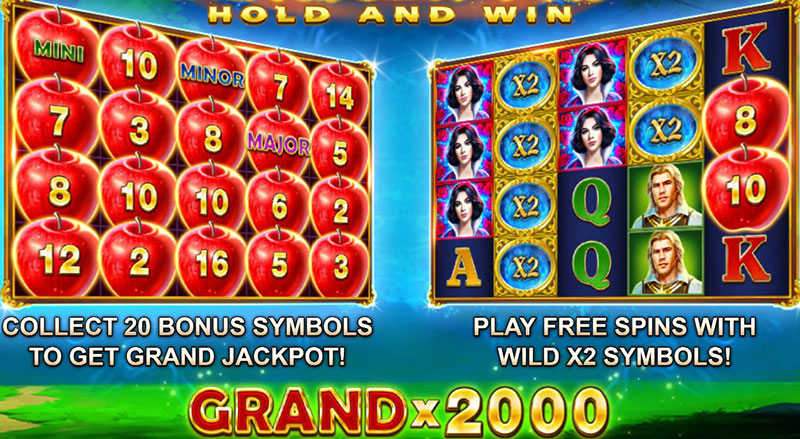 3 Oaks Magic Apple Slot - Bonus Features