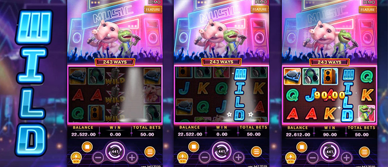 FC Da Le Men Slot - Star Stage Feature
