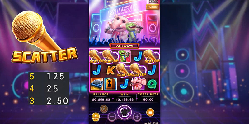 FC Da Le Men Slot - Scatter Symbol