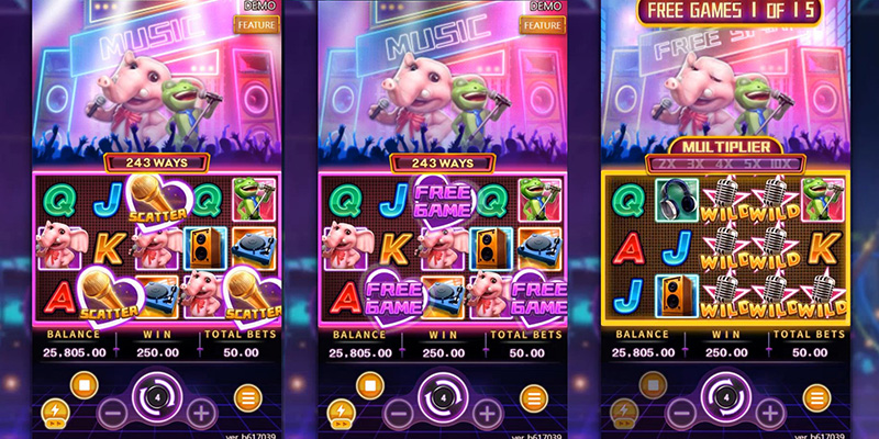 FC Da Le Men Slot - Free Spins Bonus