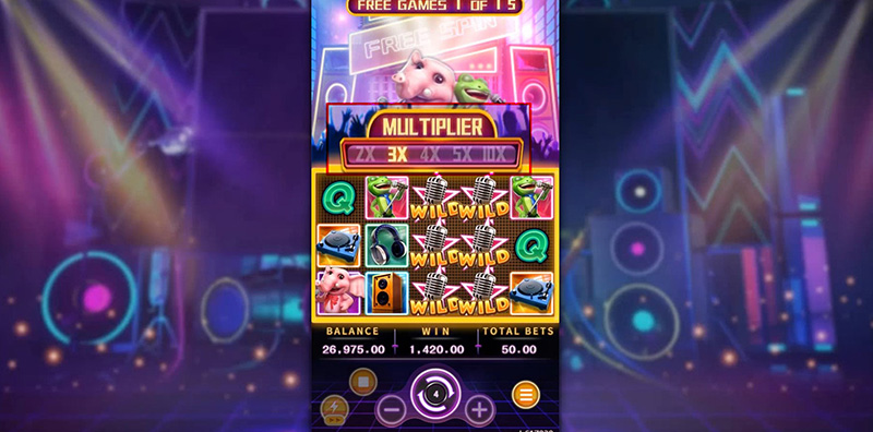 FC Da Le Men Slot - Win Multiplier