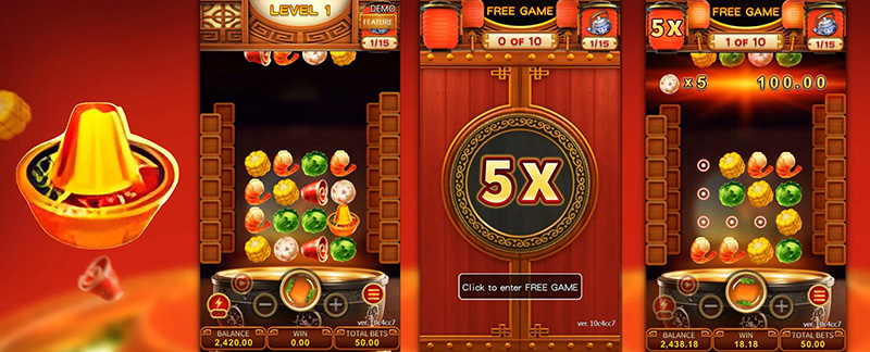 FC Hot Pot Party Slot - Free Spins Bonus