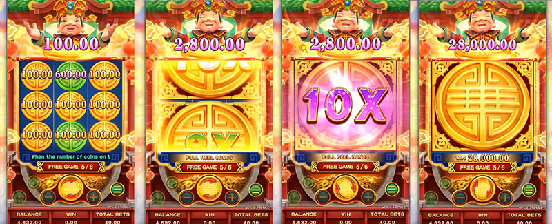 FC Lucky Fortunes 3X3 Slot - The Bonus Multiplier
