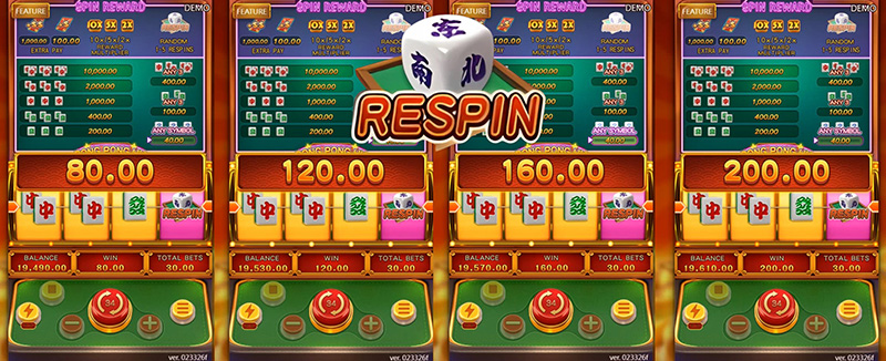 FC Pong Pong Hu Slot - Respin Of Accumulated Total