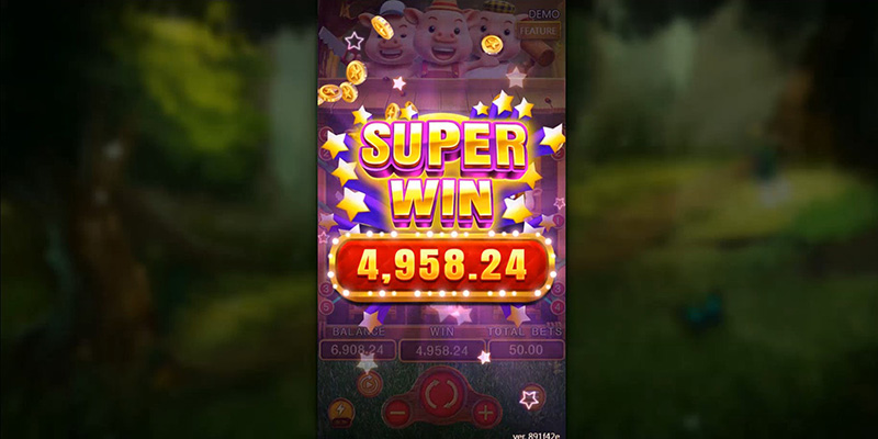 FC Three Little Pigs Slot - Super Win
