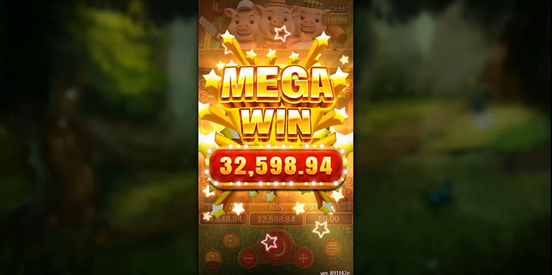 FC Three Little Pigs Slot - Mega Win