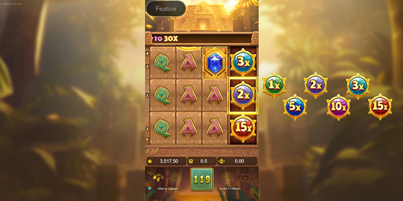 JDB Fortune Jewel Slot - Multiplier Reel
