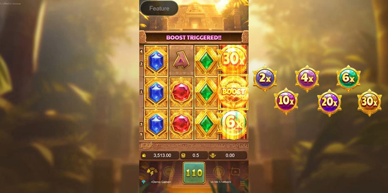 JDB Fortune Jewel Slot - Multiplier Symbols Up To 30x