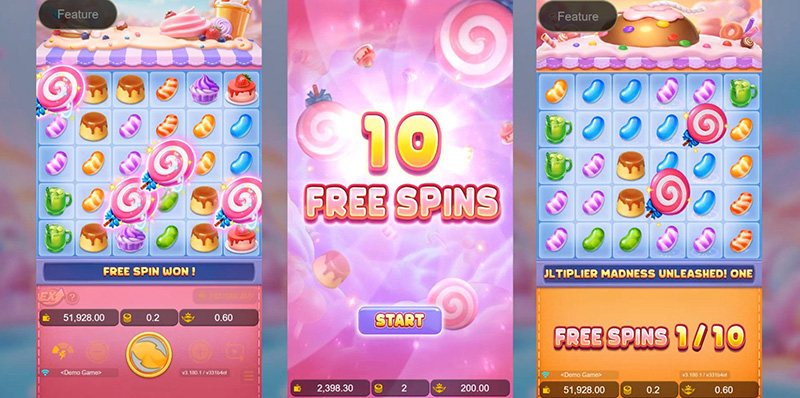 JDB Pop Pop Candy 1000 Slot - Free Spins Bonus
