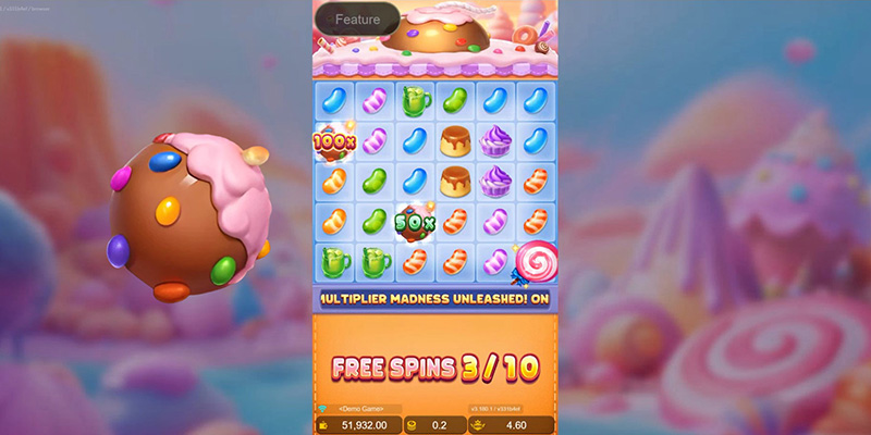 JDB Pop Pop Candy 1000 Slot - Candy Burst Symbol